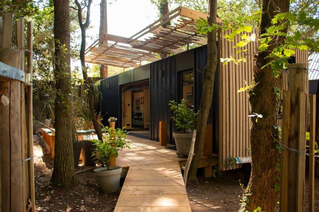 Vaimiti, Cabane Cosy Sous Les Pins แซ็ง-เบรแว็ง-เล-แป็ง ภายนอก รูปภาพ