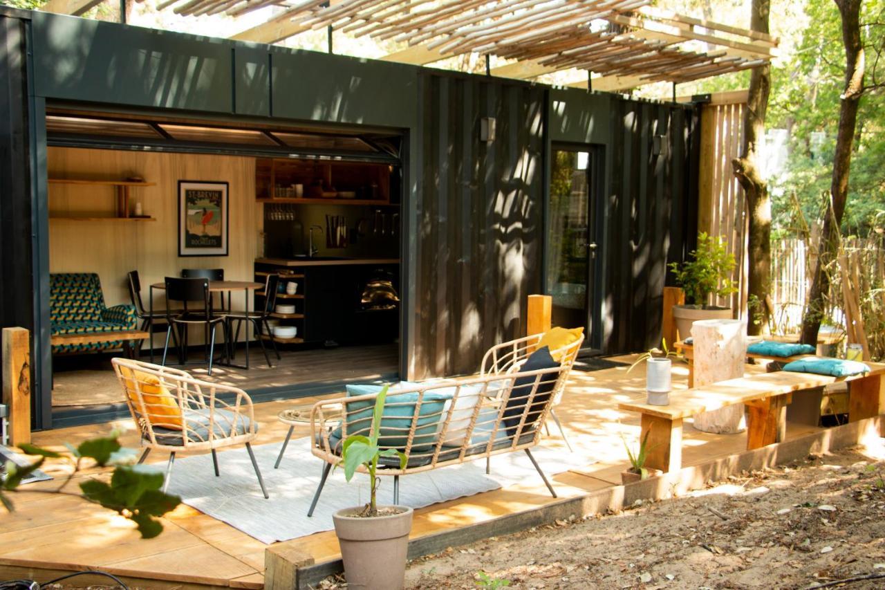 Vaimiti, Cabane Cosy Sous Les Pins แซ็ง-เบรแว็ง-เล-แป็ง ภายนอก รูปภาพ